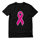 Distressed Pink Ribbon - Breast Cancer Awareness T-Shirt