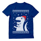 Ugly Christmas Sweater Big Trex Santa - Funny Xmas T-Shirt 