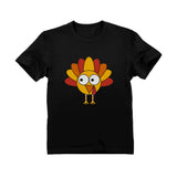Little Turkey Thanksgiving Holiday Gift Youth Kids T-Shirt 