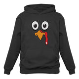 Turkey Face - Funny Thanksgiving Hoodie 