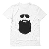 Thumbnail Beard & Sunglasses The Hipsters Apparel Gift Idea Cool T-Shirt White 1
