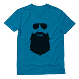 Thumbnail Beard & Sunglasses The Hipsters Apparel Gift Idea Cool T-Shirt Aqua 4