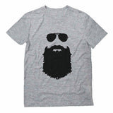 Thumbnail Beard & Sunglasses The Hipsters Apparel Gift Idea Cool T-Shirt Gray 5