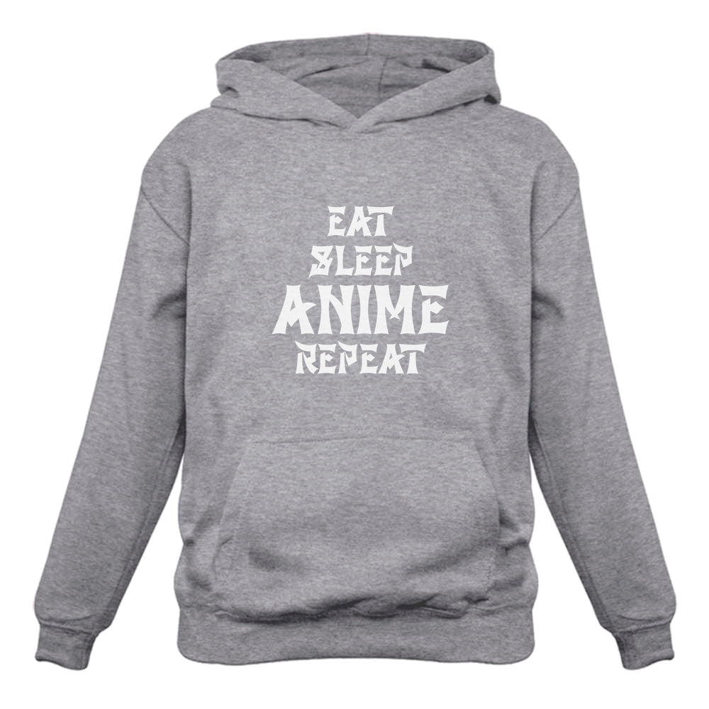 Eat Sleep Anime Repeat Women Hoodie 