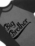 Thumbnail Big Brother 3/4 Sleeve Baseball Jersey Toddler Shirt Dark Gray 6