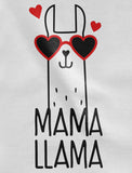 Thumbnail Mama Llama 3/4 Women Sleeve Baseball Jersey Shirt black/gray 8