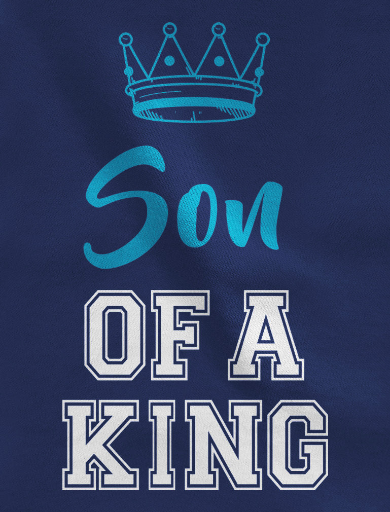 Daddy of a Prince & Son of a King Matching Shirts - Black 6