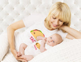 Thumbnail Taco & Taquito Baby Bodysuit & Women's T-Shirt Matching Mother's Day Gift Set Taco Black / Taquito Black 3