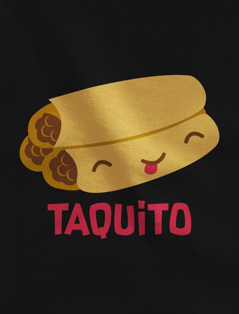 Taco & Taquito Baby Bodysuit & Women's T-Shirt Matching Mother's Day Gift Set - Taco Black / Taquito Black 6