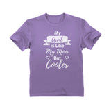 Thumbnail My Aunt Is Like My Mom But Cooler Toddler Kids T-Shirt Lavender 1