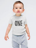 One Year Old Birthday Outfit 1st Birthday Shirt Baby Boy Birthday T-Shirt 