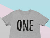 One Year Old Birthday Outfit 1st Birthday Shirt Baby Boy Birthday T-Shirt 