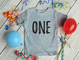 One Year Old Birthday Outfit 1st Birthday Shirt Baby Boy Birthday T-Shirt 