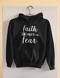 Faith Over Fear Christian Women Hoodie 