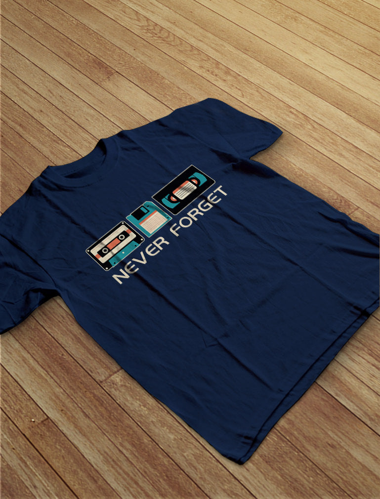 Never Forget T-Shirt - Navy 4