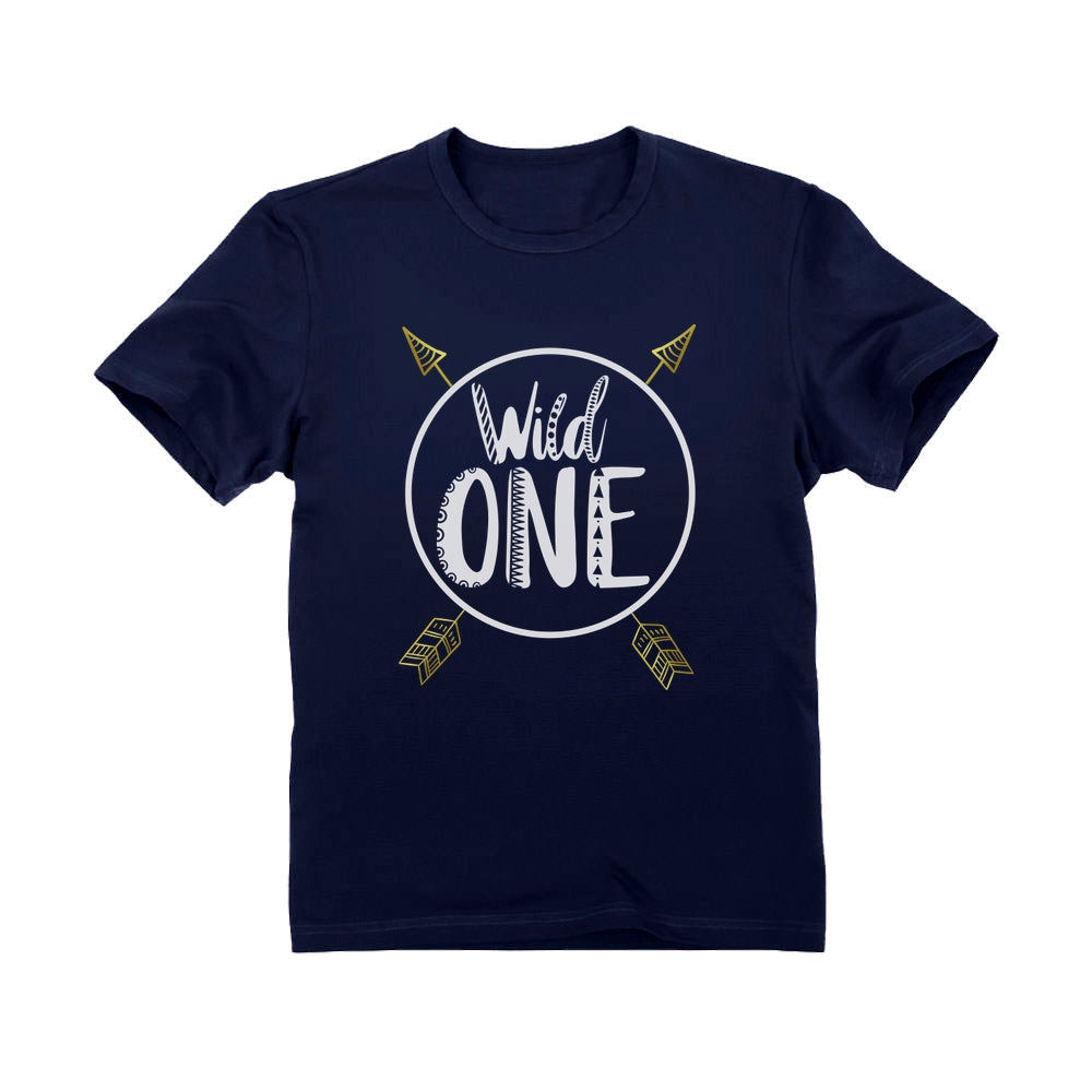 Wild One Infant Kids T-Shirt - Navy 5