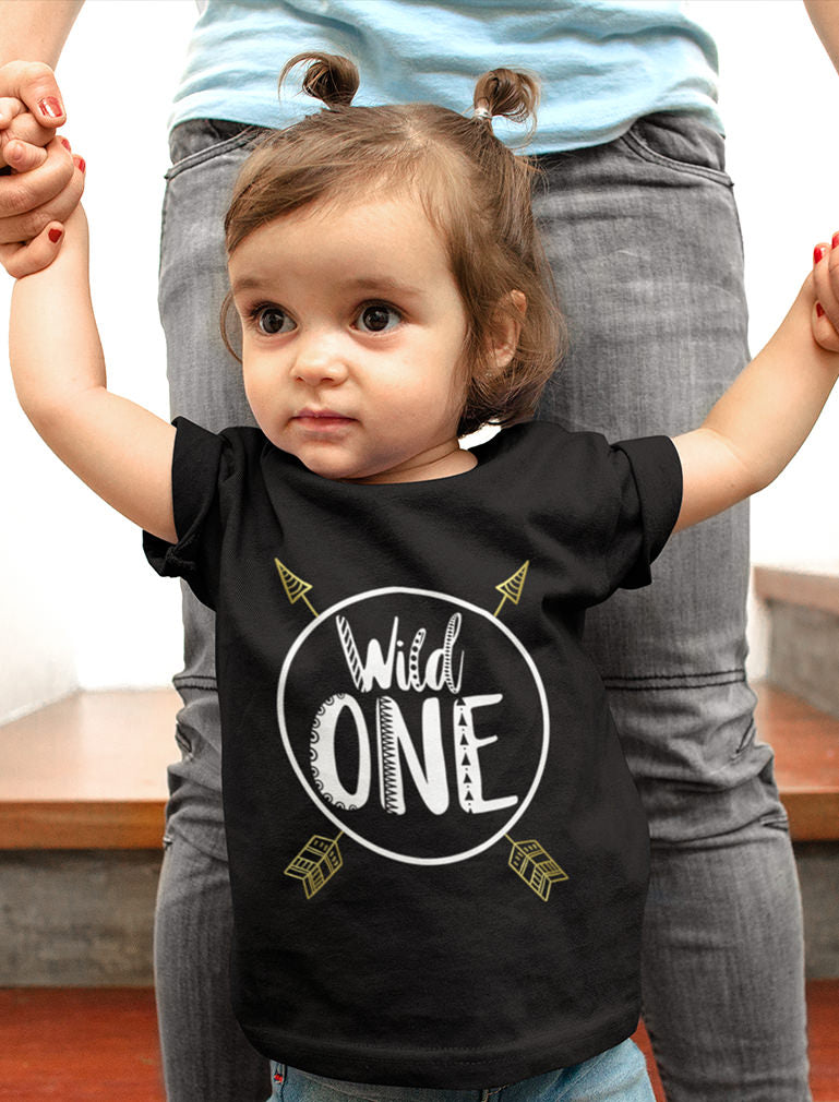 Wild One Infant Kids T-Shirt - Lavender 9