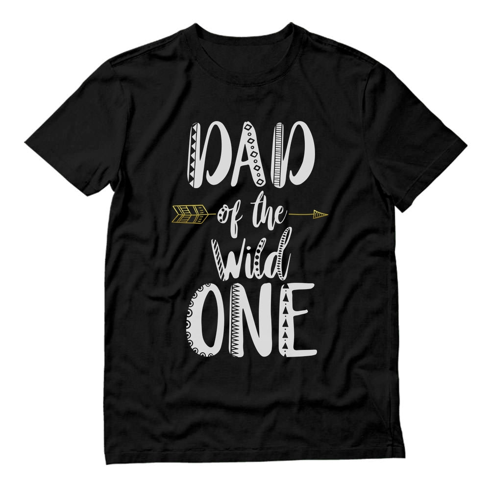 Dad Of The Wild One T-Shirt - Black 1