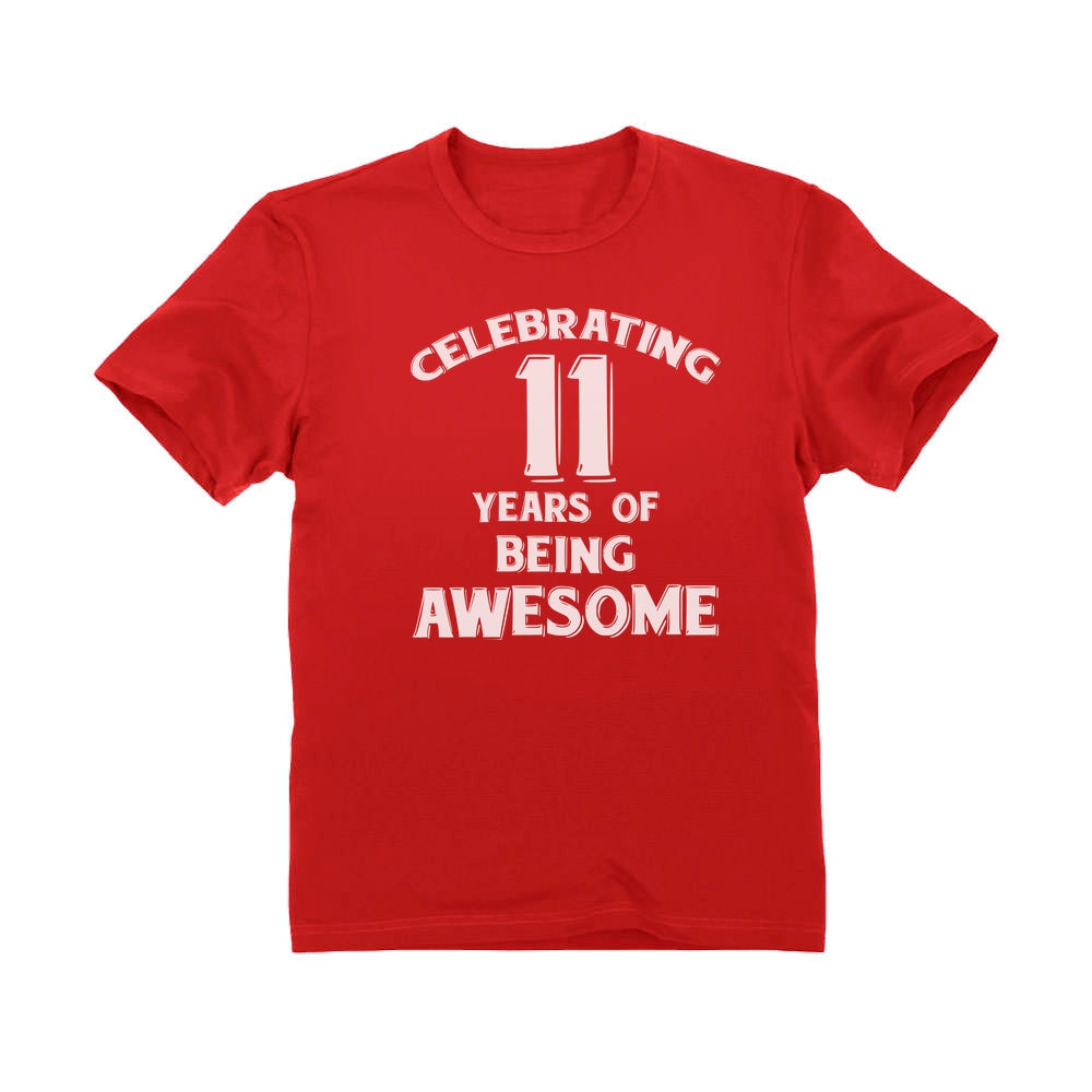 Forbindelse Distraktion Fugtig Celebrating 11 Years Of Being Awesome Youth T-Shirt – Tstars