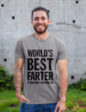 Thumbnail Worlds Greatest Farter, I Mean Father T-Shirt Gray 7
