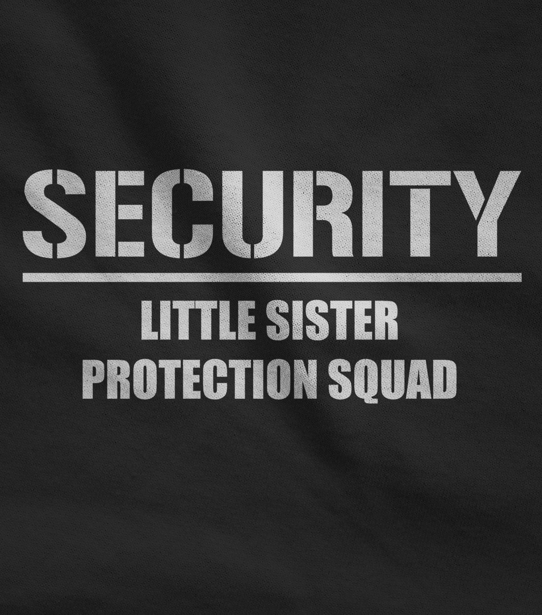 Big Brother - Security For My Little Sister Youth Kids T-Shirt - California Blue 7