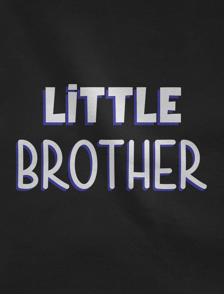 Little Brother Toddler Kids T-Shirt - Navy 9