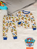 Thumbnail Paw Patrol Pajamas for Kids Toddler 100% Cotton Snug Fit Long Sleeve Sleepwear White 4