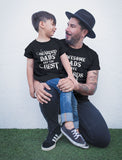 Awesome Dads Has Beards and Tattoos Matching Shirts For Father & Child 