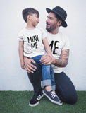Thumbnail Daddy and Me Matching T-Shirts Funny Me & Mini Me Matching Set Gray 5