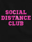 Social Distance Club Hoodie Funny Quarantine Introvert Men and Women Pullover 