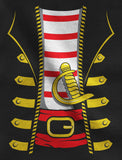 Thumbnail Pirate Buccaneer Costume Youth Kids T-Shirt Navy 6